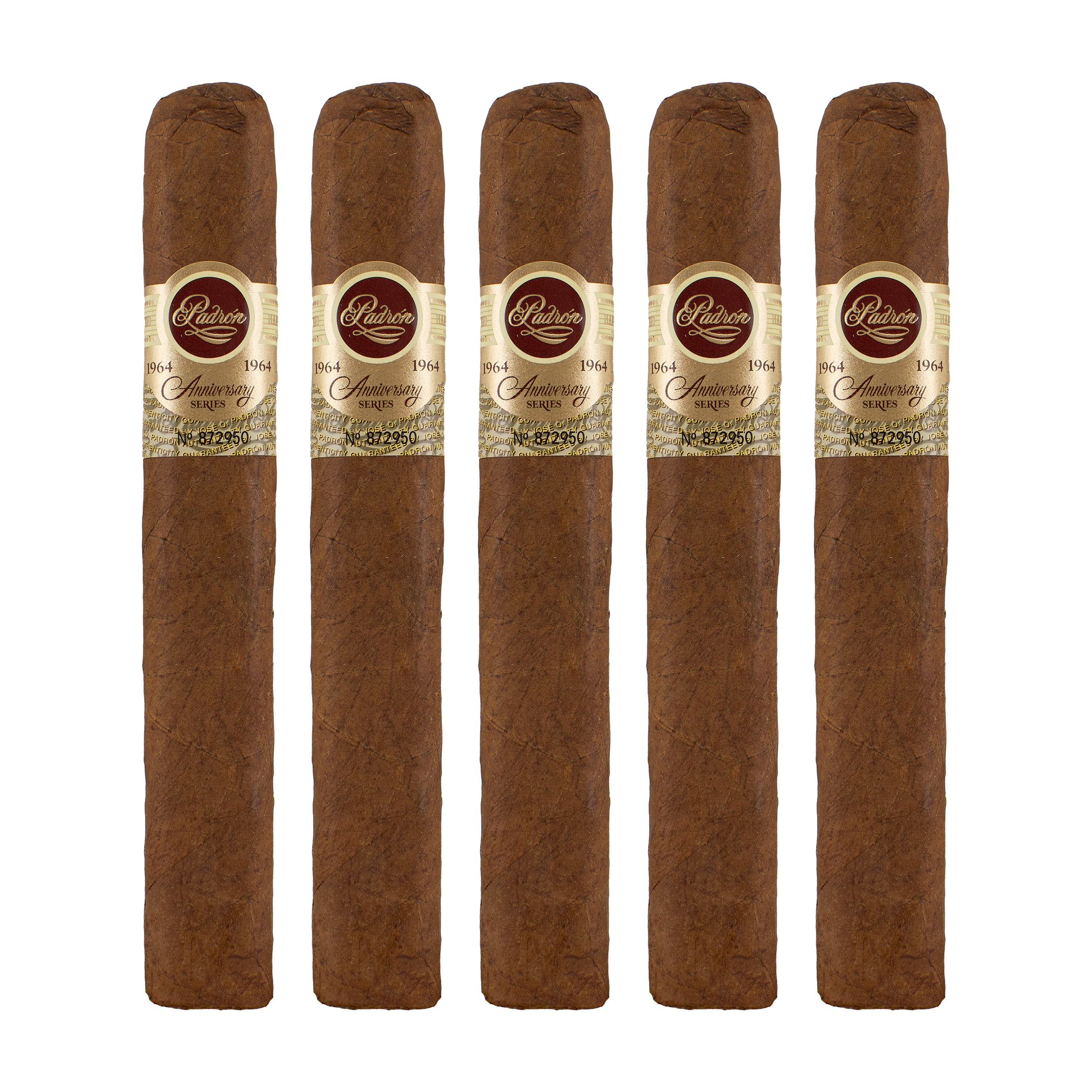 Padron 1964 Anniversary Exclusivo Natural Robusto Cigar - 5 Pack
